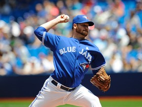 Blue Jays starter Scott Copeland was shelled by the Baltimore Orioles on Sunday. (USA TODAY SPORTS)