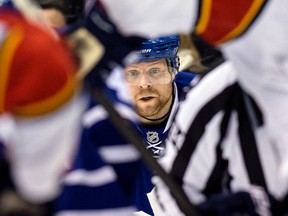 Will Phil Kessel stick around to play under the new coaching regime headed up by Mike Babcock? Or is he destined to be dealt? (CRAIG ROBERTSON/TORONTO SUN)