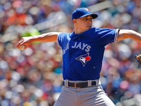 Toronto Blue Jays pitcher Aaron Sanchez. (BRUCE KLUCKHOHN/USA TODAY Sports)