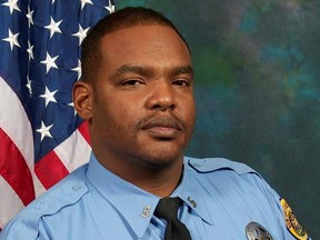 Officer Holloway was  shot and killed on June 20, 2015 by suspect Travis Boys. Holloway had been transporting Travis Boys, a 33-year-old black male, from NOPD to Orleans Parish Prison after Boys had been arrested for aggravated battery and outstanding warrants. Holloway was not the arresting officer. AFP PHOTO/NEW ORLEANS POLICE DEPARTMENT/HANDOUT