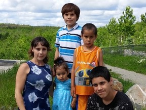 Photo supplied
Joanie Leedham poses with children Emma, 1, Jayden, 11, Jace, 5, and Joshua, 14.