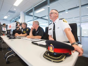Unified Transportation Coordination Centre at the transportation Ministry monitoring traffic in Ontario's central region located in Toronto on  June 24, 2015. (Ernest Doroszuk/Toronto Sun)