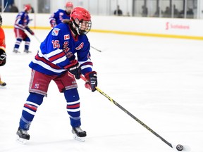 Owen Lane is one of four Sudbury Wolves draft picks invited to Hockey Canada's development camp for the World Under-17 Hockey Challenge. OHL Images