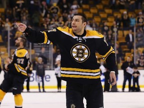 Bruins forward Milan Lucic. (AFP Files)