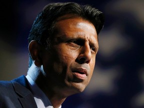 Republican presidential candidate and Louisiana Governor Bobby Jindal formally announces his campaign for the 2016 Republican presidential nomination in Kenner, Louisiana June 24, 2015.  REUTERS/Jonathan Bachman