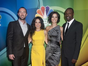 The cast of Blindspot, a new series starting on CTV this fall.