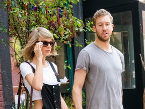 Taylor Swift and Calvin Harris (WENN.COM)