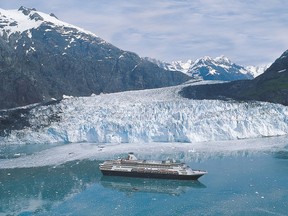 A Holland America Line cruise ship in Alaska.
(File photo)
