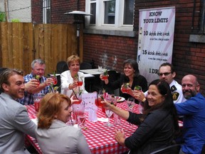 Ryan Byrne for the Sudbury Star
Members of the Sudbury and District Health Unit and local decision-makers met at the Laughing Buddha yesterday during the SDHU Pairings event, which aims to address the issue of alcohol overconsumption in the community.