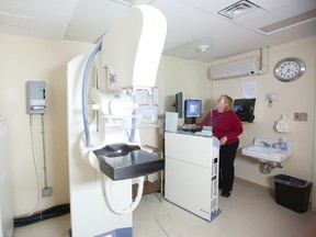 Digital mammography machines are now available at Health Sciences Centre. Manitoba is the last province to embrace the technology. (JULIE JOCSAK/POSTMEDIA NETWORK FILE PHOTO)