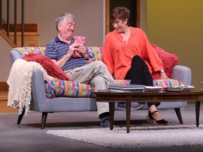 The Long Weekend plays in the Mayfield Dinner Theatre through Aug. 2.  Photo by Ed Ellis