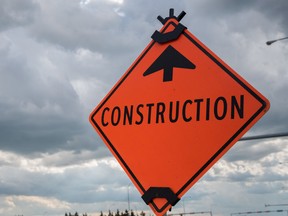 Construction sign