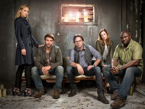 The cast of CBS' Zoo.