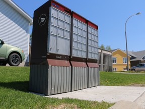 Canada Post is phasing out door-to-door delivery in favour of community mailboxes. (Toronto Sun files)