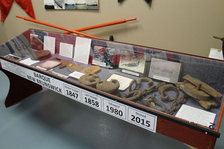 Sombra Museum exhibit features artifacts from unique shipping vessel