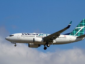 WestJet. (Postmedia Network File)