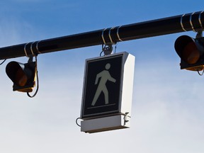 The crosswalk at 106 Street and Whyte Avenue. Codie McLachlan/Edmonton Sun/QMI Agency