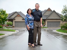 Retirees such as Rick and Cee-Anne Davis are picking up stakes and heading to London where housing costs are a fraction of those in the Toronto area. (CRAIG GLOVER, The London Free Press)