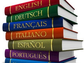 language text books