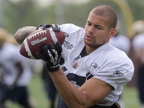 If the Blue can get this Nick Moore every week, they'll be happy. (CHRIS PROCAYLO/Winnipeg Sun files)