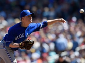 Blue Jays' Aaron Loup says he thrives on high-pressure situations. (AFP/PHOTO)