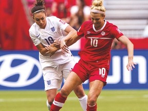 Canadian coach John Herdman continued to use Lauren Sesselmann despite her questionable play in the World Cup. (AFP)