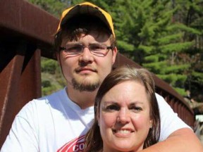 Travis Lester and his mom, Sandy Butcher-Lester. Lester, 17, was killed in a collision on Saturday on Radar Road. (Facebook photo)