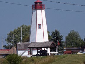 Port Burwell's Lighthouse.