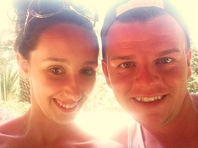 Daisy Earl and her fiance Matt Preece are pictured in this photo from Earl’s Instagram page.