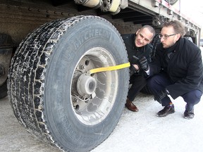 Manitoba most recently removed weight penalties on wide-based single tires , and the AMTA hopes Alberta will be next.