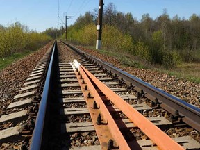 Railroad tracks. 

(Fotolia)