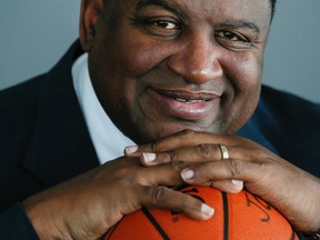Butch Carter says he would love to return to coach in the NBA again, but for now, he’s busy running the fledgling Canadian Basketball League. (STAN BEHAL/TORONTO SUN)