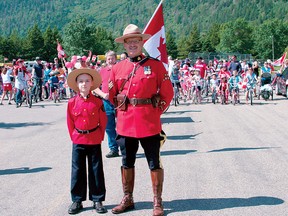 Canada Day celebrations at Waterton include a bike parade, flag raising ceremony and more. Submitted photo.