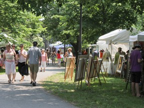 Artfest has grown into a four-day festival that celebrates all things art, including music, dance, artwork, theatre and more and can be found in City Park.  The four pathways through the park are full of people looking, tasting, hearing and sharing the love of art. Julia McKay/Kingston Whig-Standard