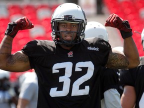 RedBlacks free safety Jermaine Robinson is believed to have hurt his hand or wrist during the opener in Montreal.Tony Caldwell/Ottawa Sun files