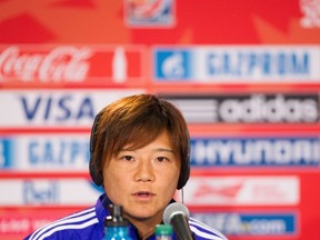 Japan striker Shinobu Ohno scored three goals, all at Commonwealth Stadium, duing the inaugural FIFA U-19 Women's World Championship in 2002. (AFP)