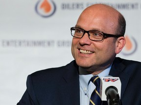 After a busy NHL Entry Draft, Oilers GM Peter Chiarelli expressed satisfaction in what the team had accomplished and suggested there may not be much available at free agency to address the team's need. (David Bloom, Edmonton Sun)