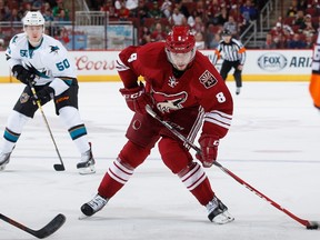 A report in the New York Post suggests the Arizona Coyotes will move to Las Vegas for the 2016 season. (Christian Petersen/Getty Images/AFP)