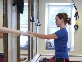 Barre exercises target areas such as posture, balance and core strength.
(Supplied photo)