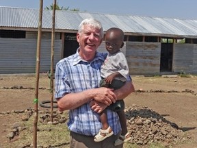 John Geddes visits a school in rural Kenya where the Canadian Flag flies proudly in the schoolyard.