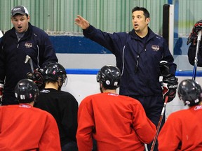 Bob Boughner has stepped down as coach of the OHL's Windsor Spitfires after being hired as an assistant coach with the San Jose Sharks. (Postmedia Network file photo)