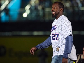Former Expos great Vladimir Guerrero may one day see his son, Vladimir Jr., playing for the Jays after he was signed on Wednesday. (Postmedia Network)