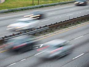 The QEW in Mississauga June 15, 2015. (Ernest Doroszuk/Toronto Sun)