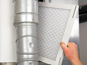 Replacing and keeping furnace filters clean can improve the quality of the air inside your home.