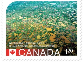 Canada Post has released new stamps depicting Canadian UNESCO World Heritage sites, three of which are in Alberta. PHOTO SUPPLIED