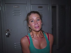 Cassidy Gifford in The Gallows.
(Screenshot from YouTube/Warner Bros.)