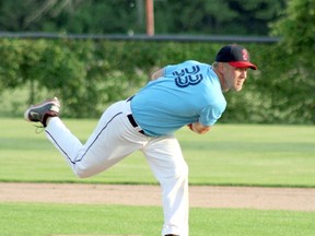 Mike Damchuk and the Sarnia Braves have assembled an 11-2 record in the Southwestern Senior Baseball League so far this season. The Braves head to London this weekend to compete in the Lakeside International Tournament. (Handout photo)