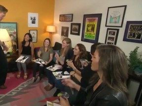 Conan O'Brien joined the hordes of women seizing the release of "Magic Mike XXL" as an opportunity for a ladies' night out.
(Screenshot from Newsy)
