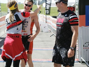 Jeff Symonds is the defending champion of the Great White North Triathlon in Stony Plain. Symonds, who holds the record for fastest time in the event, is chasing his fifth win in Stony Plain. File photo