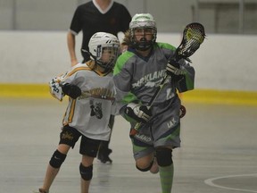 Now on their way to provincials, the Parkland Posse novice girls team didn’t know if they would have enough players to start the season. The team finished their season with an 8-3 record. Photos supplied